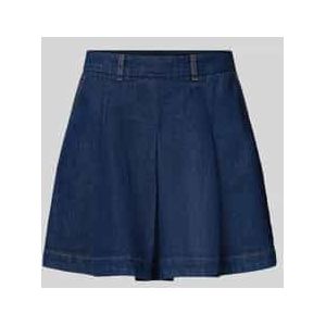 Uitlopende jeansrok van puur katoen