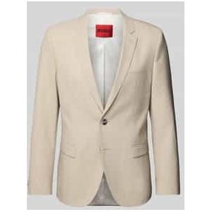 Slim fit 2-knoops colbert met reverskraag, model 'Arti'