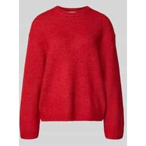 Gebreide pullover met wol
