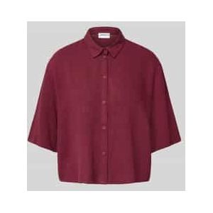 Relaxed fit overhemdblosue met 1/2-mouwen