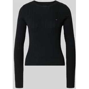 Tommy Jeans - Regular Fit - Gebreide Pullover - Katoen