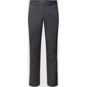 Tommy Hilfiger Slim Straight Fit Chino CORE BLEECKER 1985 met Biologisch Katoen Dark Ash