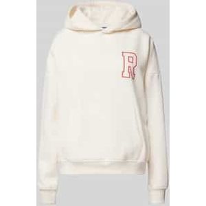 Hoodie met labelprint