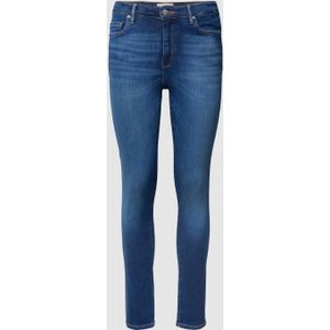Jeans met labeldetails, model 'Tillaa'