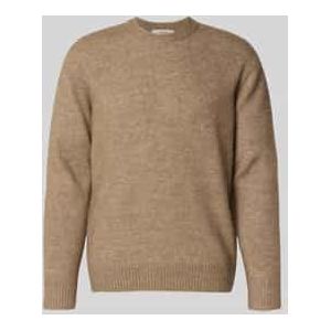 Gebreide Trui - Relaxed Fit - Ronde Hals - Lange Mouwen