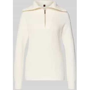 Gebreide coltrui met ritssluiting