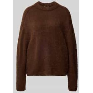 Gebreide pullover met wol