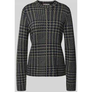 Gebreide pullover met ronde hals