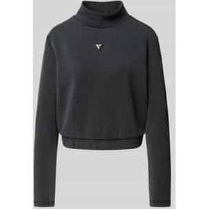 Guess - Olympe High Neck Sweatshirt - Zwart