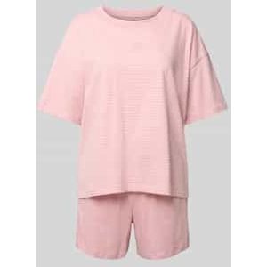 Marc O'Polo - Damespyjama - Puur Katoen - Regular Fit - Fijn Gestreept