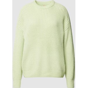 Gebreide pullover met ronde hals, model 'Remone'