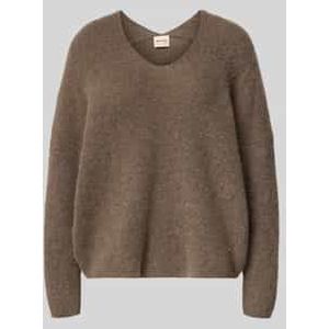 Gebreide pullover van wolmix, model 'THORA'