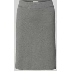 Regular fit rok in gebreide look