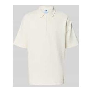 adidas SPORTSWEAR - Functioneel Shirt - Wit - Halve Rits - Losse Pasvorm