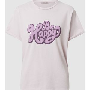 T-shirt van biologisch katoen, model 'Be Happy'