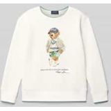 Sweater - Motiefprint - Ronde Hals - Sweatstof - Lange Mouw