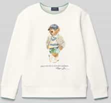 Sweater - Motiefprint - Ronde Hals - Sweatstof - Lange Mouw