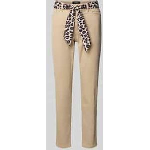 Stoffen broek met 5-pocketmodel