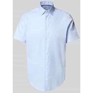 Regular fit zakelijk overhemd met knoopsluiting