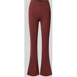Bootcut leggings in viscose blend model 'Tia'