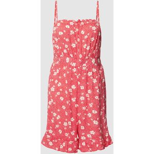 Playsuit met all-over motief van pure viscose, model 'NOVA'