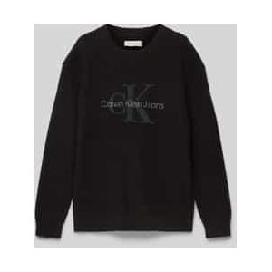 Gebreid - Ronde Hals - Knitwear - Logoprint - Lange Mouw