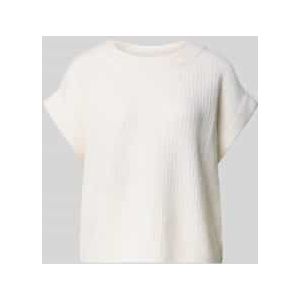 Gebreide spencer van een mix van kasjmier en katoen