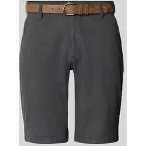 Regular fit bermuda met achterzakken, model 'NEBRASKA'