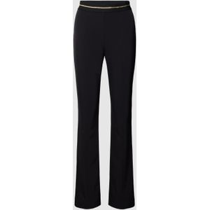 Femine fit high waist broek met elastische band