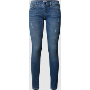 Skinny fit 5-pocketjeans in used-look
