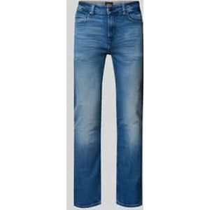Slim fit jeans van katoenmix, model 'DELAWARE BO'