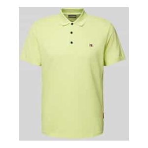 Napapijri - Ealis - Poloshirt - Katoen - Korte Mouwen - Geborduurde Details