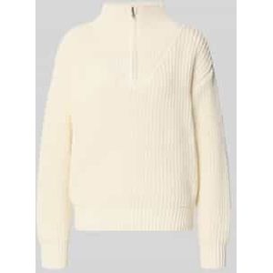 Regular fit schipperstrui in gebreide look