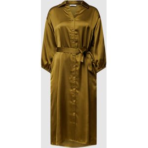 Midi-jurk met knoopsluiting, model 'jeanita'