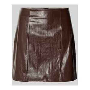 HUGO - Minirok - Leerlook - Regular Fit