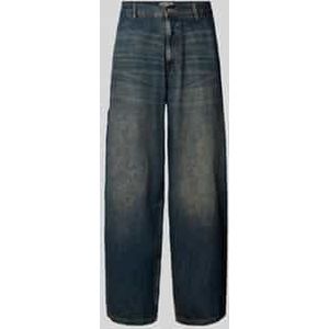 Baggy fit jeans met Franse steekzakken