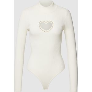 Body met siersteentjes, model 'HEART'