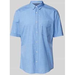 Regular fit vrijetijdsoverhemd met all-over motief