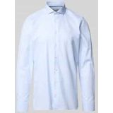 OLYMP Level Five Overhemd, body fit, Cutaway, Bleu