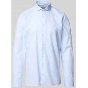 OLYMP Level Five Overhemd, body fit, Cutaway, Bleu