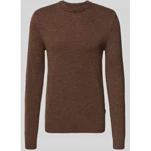 Gebreide pullover met ribboorden, model 'BRANKO'