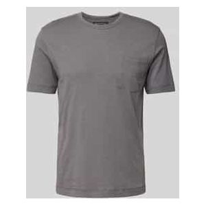 Regular fit T-shirt van puur katoen