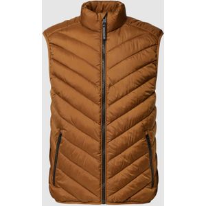 Bodywarmer met opstaande kraag