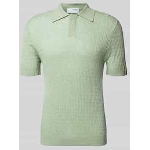 Regular fit poloshirt van een mix van katoen en lyocell, model 'CHANCE'