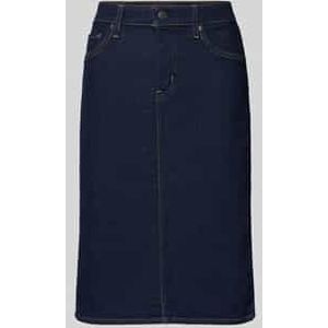 Lauren Ralph Lauren - Model DANIELA - Jeansrok - Knielang - Katoenmix met Stretch