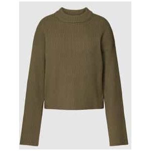 Gebreide pullover met ronde hals