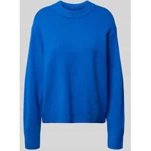 Loose fit gebreide pullover van wol