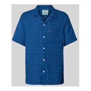 Relaxed fit vrijetijdsoverhemd met borstzak, model 'THE SUNSET CAMP'