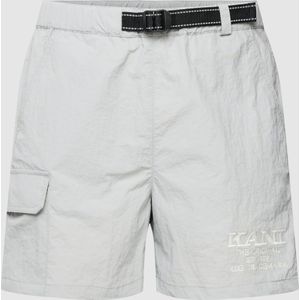 Korte broek met labelstitching - P&C X Karl Kani