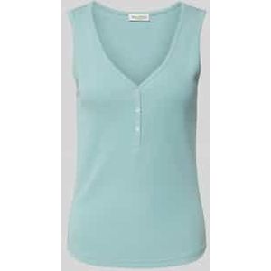 Slim fit tanktop van katoenmix